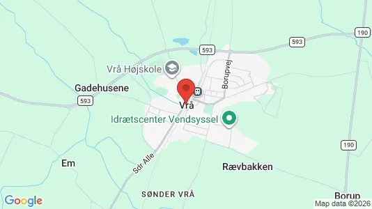 Erhvervslejemål til leje i Vrå - Foto fra Google Street View