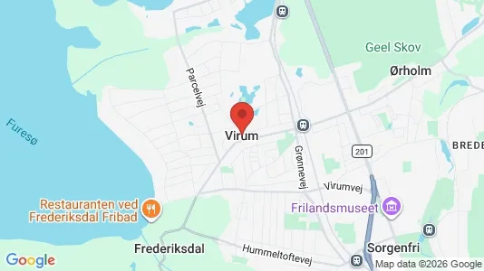 Erhvervslejemål til leje i Virum - Foto fra Google Street View