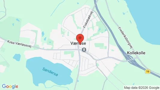 Erhvervslejemål til leje i Værløse - Foto fra Google Street View