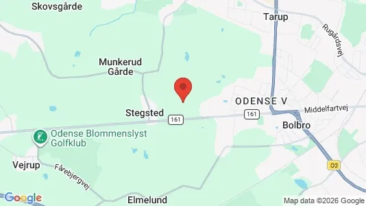 Erhvervslejemål til leje i Odense V - Foto fra Google Street View