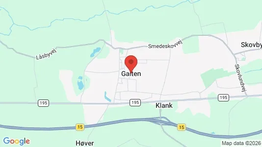 Erhvervslejemål til leje i Galten - Foto fra Google Street View