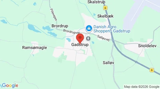 Erhvervslejemål til leje i Gadstrup - Foto fra Google Street View