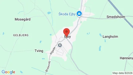 Erhvervslejemål til leje i Ejby - Foto fra Google Street View