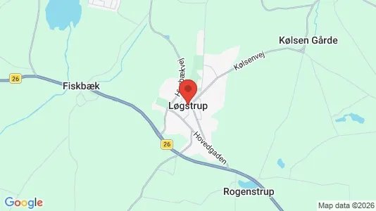 Erhvervslejemål til leje i Løgstrup - Foto fra Google Street View