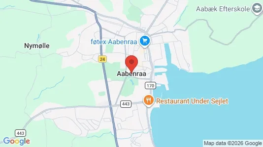 Erhvervslejemål til leje i Aabenraa - Foto fra Google Street View