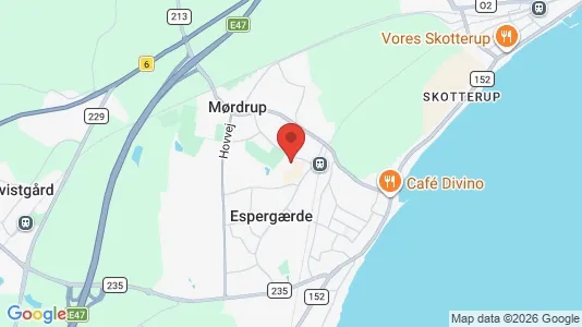 Erhvervslejemål til leje i Espergærde - Foto fra Google Street View