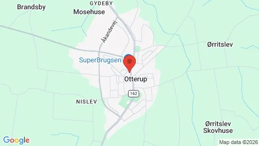 Erhvervslejemål til leje i Otterup - Foto fra Google Street View