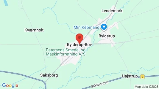 Erhvervslejemål til leje i Bylderup-Bov - Foto fra Google Street View