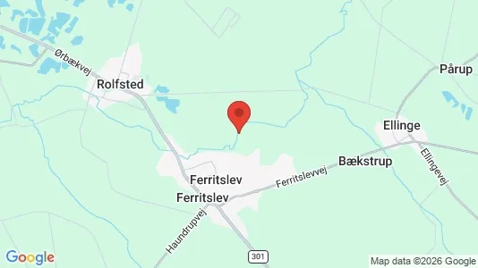 Erhvervslejemål til leje i Ferritslev Fyn - Foto fra Google Street View