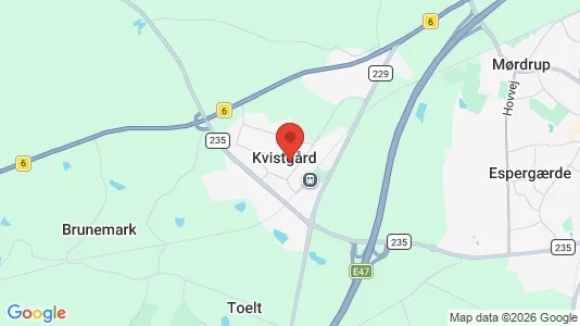 Erhvervslejemål til leje i Kvistgård - Foto fra Google Street View