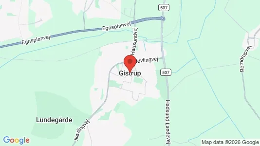 Erhvervslejemål til leje i Gistrup - Foto fra Google Street View