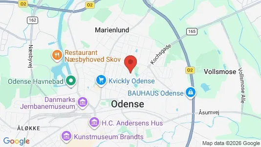 Erhvervslejemål til leje i Odense C - Foto fra Google Street View