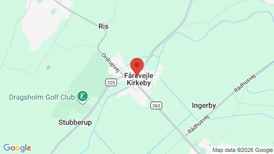 Erhvervslejemål til leje i Fårevejle - Foto fra Google Street View