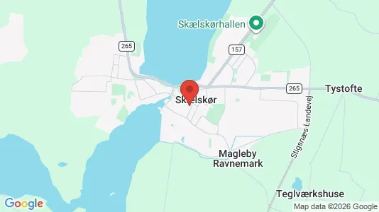 Erhvervslejemål til leje i Skælskør - Foto fra Google Street View