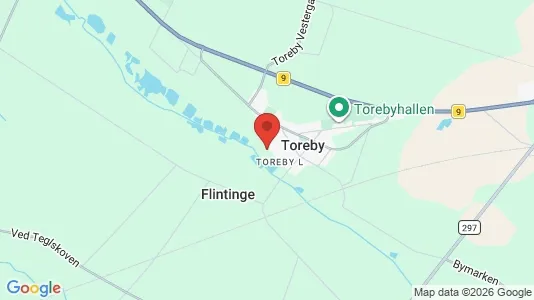 Erhvervslejemål til leje i Toreby L - kort over placeringen