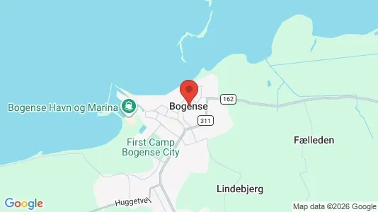 Erhvervslejemål til leje i Bogense - Foto fra Google Street View