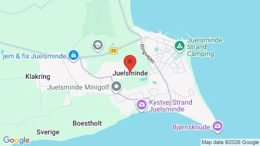 Erhvervslejemål til leje i Juelsminde - Foto fra Google Street View