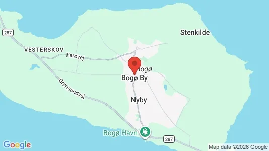 Erhvervslejemål til leje i Bogø By - Foto fra Google Street View