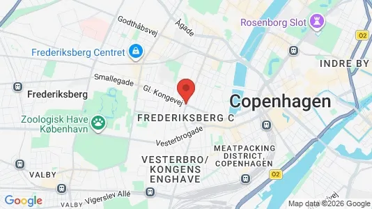 Erhvervslejemål til leje i Frederiksberg C - Foto fra Google Street View