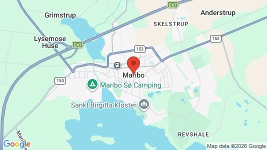 Erhvervslejemål til leje i Maribo - Foto fra Google Street View