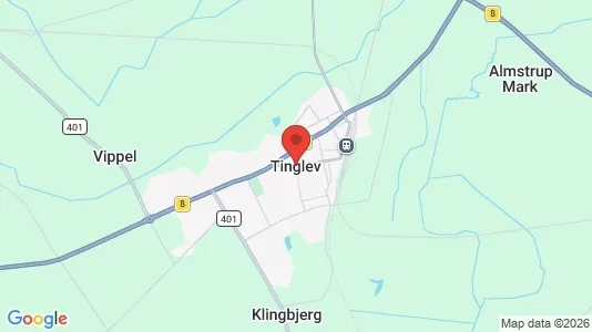 Erhvervslejemål til leje i Tinglev - Foto fra Google Street View