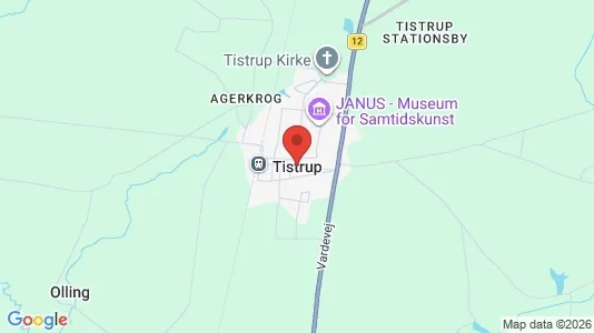 Erhvervslejemål til leje i Tistrup - Foto fra Google Street View