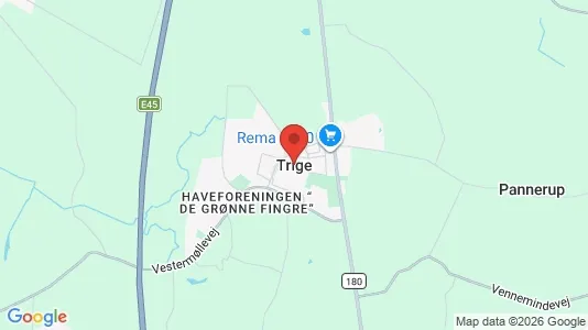 Erhvervslejemål til leje i Trige - Foto fra Google Street View