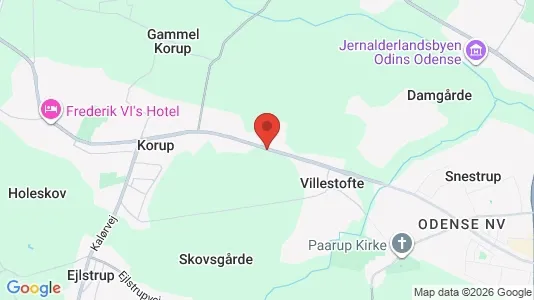 Erhvervslejemål til leje i Odense NV - Foto fra Google Street View