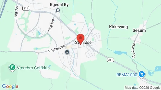 Erhvervslejemål til leje i Stenløse - Foto fra Google Street View
