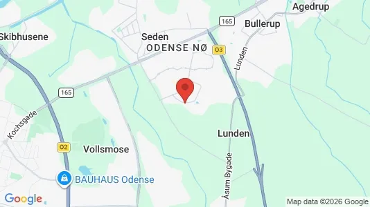 Erhvervslejemål til leje i Odense NØ - Foto fra Google Street View