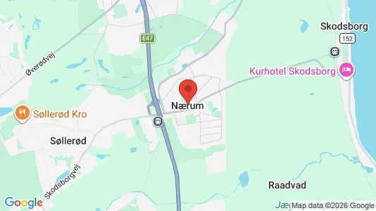 Erhvervslejemål til leje i Nærum - Foto fra Google Street View