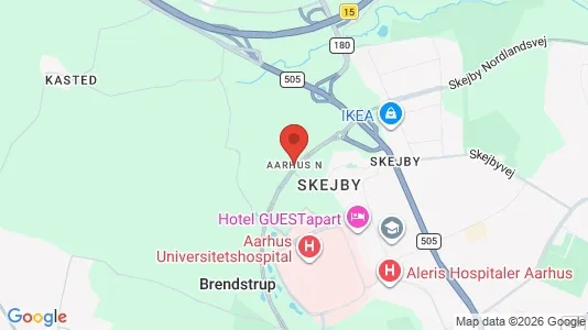 Erhvervslejemål til leje i Århus N - Foto fra Google Street View