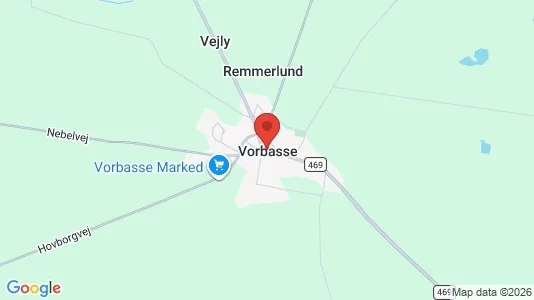 Erhvervslejemål til leje i Vorbasse - Foto fra Google Street View
