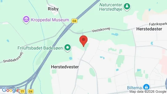 Erhvervslejemål til leje i Albertslund - kort over placeringen