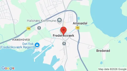 Erhvervslejemål til leje i Frederiksværk - Foto fra Google Street View