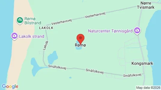 Erhvervslejemål til leje i Rømø - Foto fra Google Street View