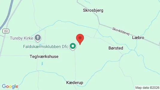 Erhvervslejemål til leje i Tureby - kort over placeringen