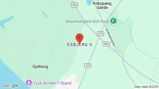 Erhvervslejemål til leje i Esbjerg V - Foto fra Google Street View