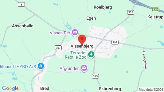 Erhvervslejemål til leje i Vissenbjerg - Foto fra Google Street View