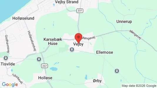 Erhvervslejemål til leje i Vejby - Foto fra Google Street View