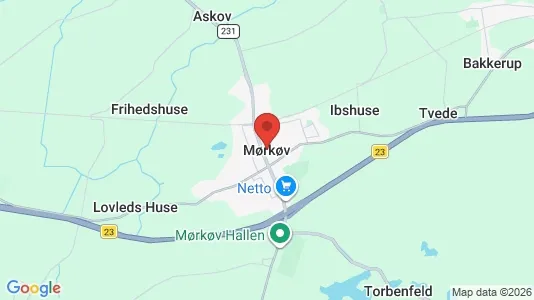 Erhvervslejemål til leje i Mørkøv - Foto fra Google Street View