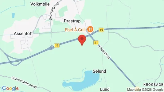 Erhvervslejemål til leje i Randers SØ - Foto fra Google Street View