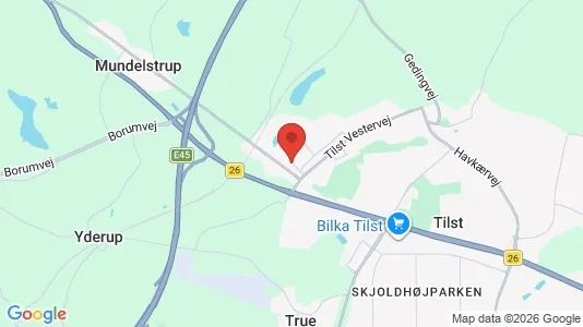 Erhvervslejemål til leje i Tilst - Foto fra Google Street View