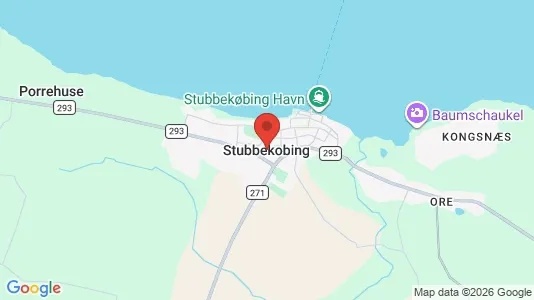 Erhvervslejemål til leje i Stubbekøbing - Foto fra Google Street View