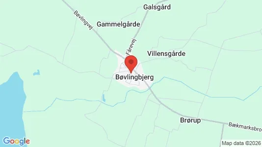 Erhvervslejemål til leje i Bøvlingbjerg - Foto fra Google Street View
