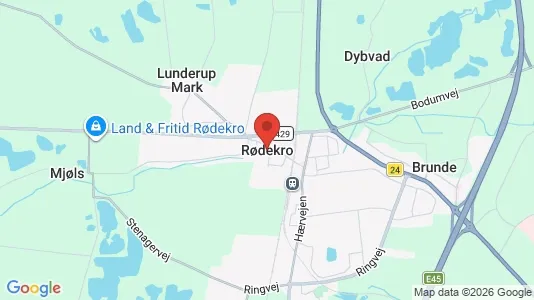 Erhvervslejemål til leje i Rødekro - Foto fra Google Street View