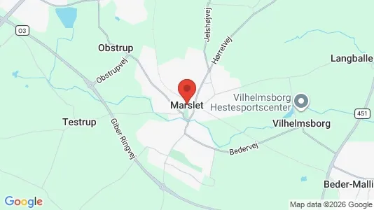 Erhvervslejemål til leje i Mårslet - Foto fra Google Street View