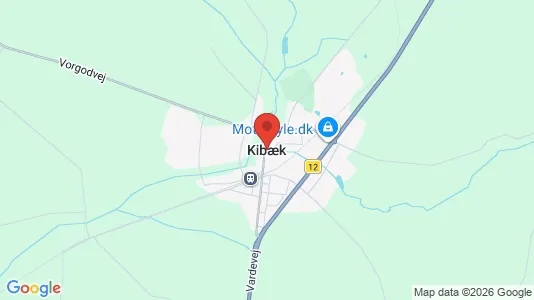 Erhvervslejemål til leje i Kibæk - Foto fra Google Street View