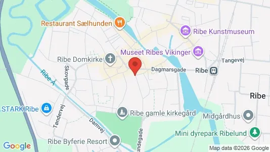 Erhvervslejemål til leje i Ribe - Foto fra Google Street View