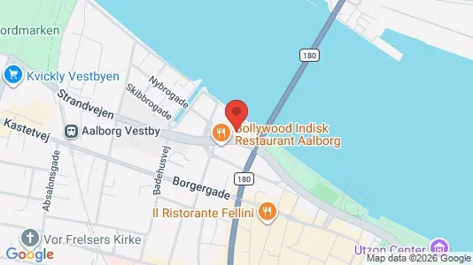 Kontorlokaler til leje i Aalborg Centrum - Foto fra Google Street View